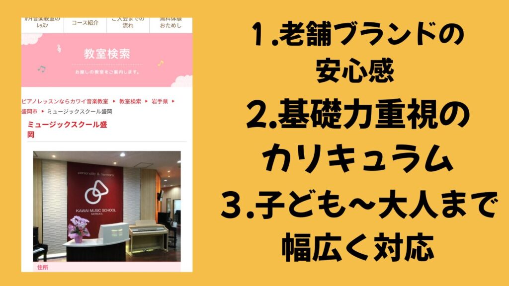 カワイ音楽教室ミュージックスクール盛岡