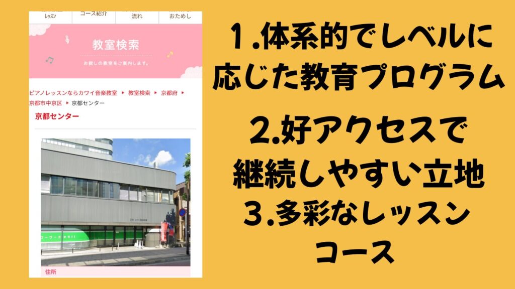 カワイ音楽教室京都センター